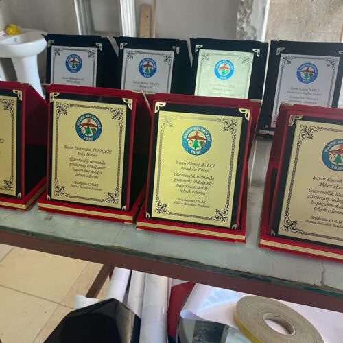 Ödül Ürünleri- Plaket