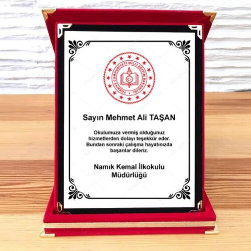 Ödül Ürünleri-Plaket
