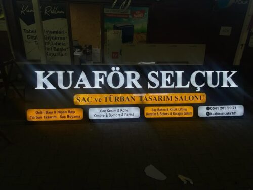 Kutu Harf Tabela