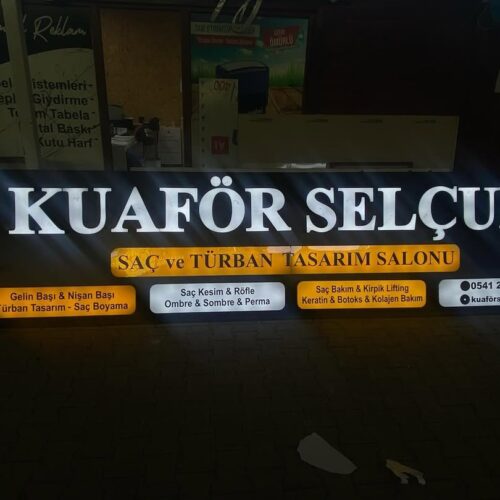 Kutu Harf Tabela
