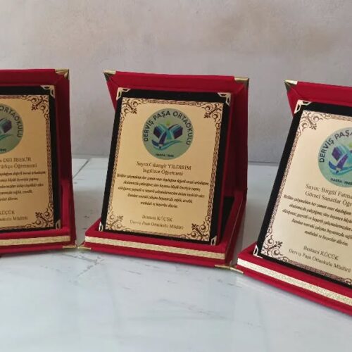 Ödül Ürünleri-Plaket