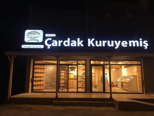Kutu Harf Tabela