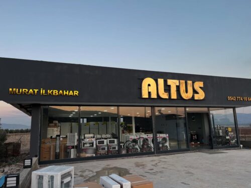 Altus Hassa Delikli Folyo Giydirme Kutu Harf - Görsel 8