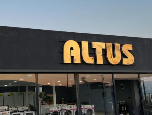 Altus Hassa Delikli Folyo Giydirme Kutu Harf - Görsel 4