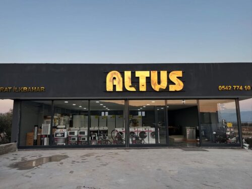 Altus Hassa Delikli Folyo Giydirme Kutu Harf - Görsel 7
