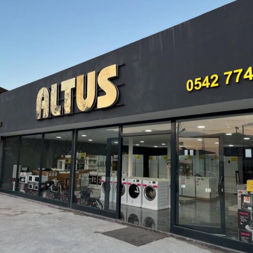 Altus Hassa Delikli Folyo Giydirme Kutu Harf