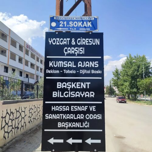 Yönlendirme Tabelası