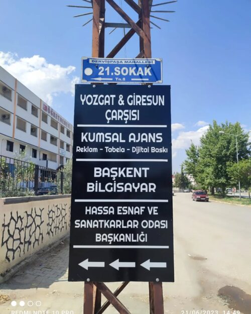 Yönlendirme Tabelası