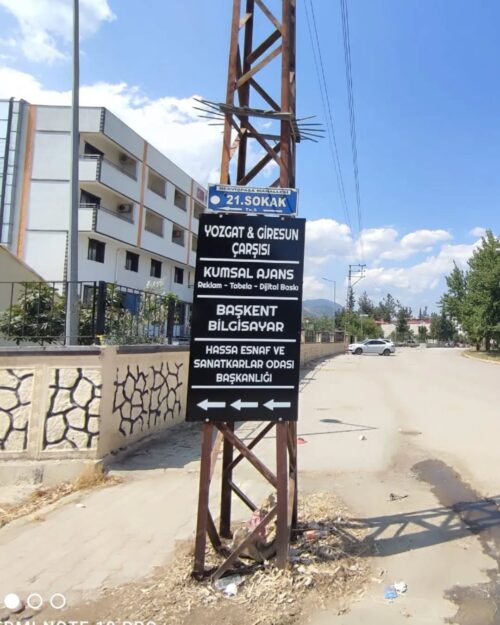 Yönlendirme Tabelası
