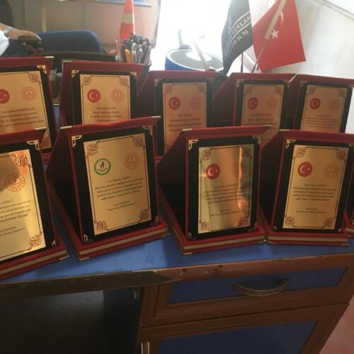 Ödül Ürünleri-Plaket