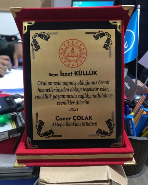 Ödül Ürünleri-Plaket